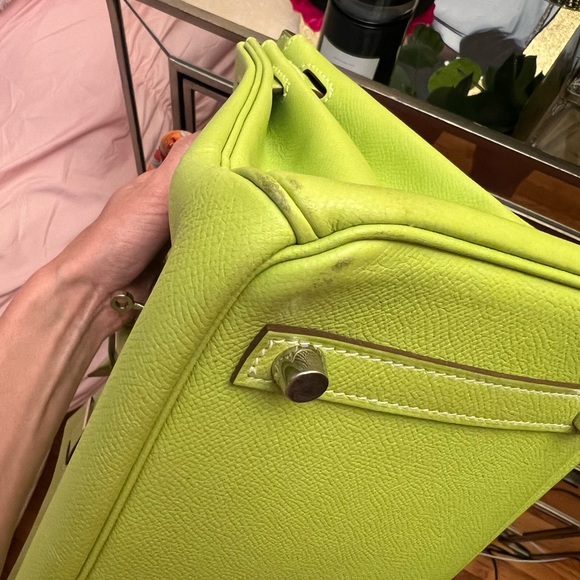 SOLD❗️Hermès Birkin 30 Epsom Kiwi - Picture 14 of 16